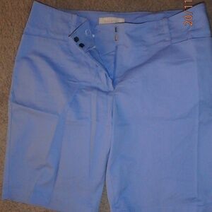 Talbots pale blue Bermuda shorts